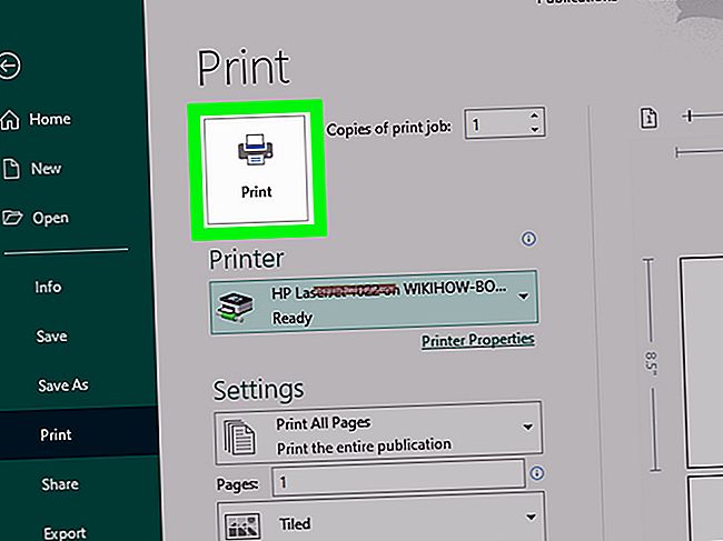Jak tisknout zrcadlový obraz / text na počítači Mac