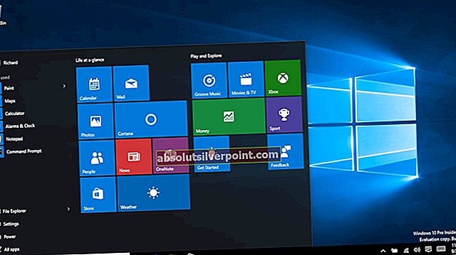 Επιδιόρθωση: Windows 10 Έναρξη μενού τρεμοπαίζει