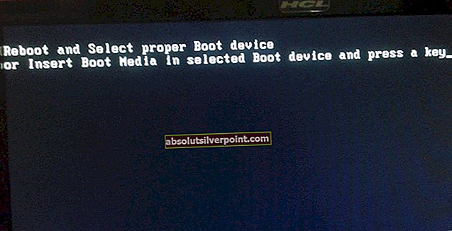 Fix: Den valgte boot-enhed mislykkedes Windows 10