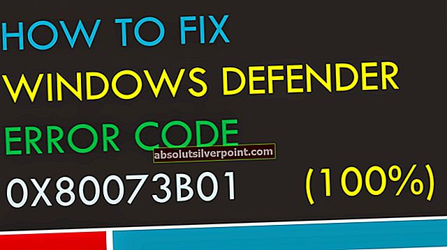 Sådan rettes Windows Defender eller Security Essentials Error 0x80073b01