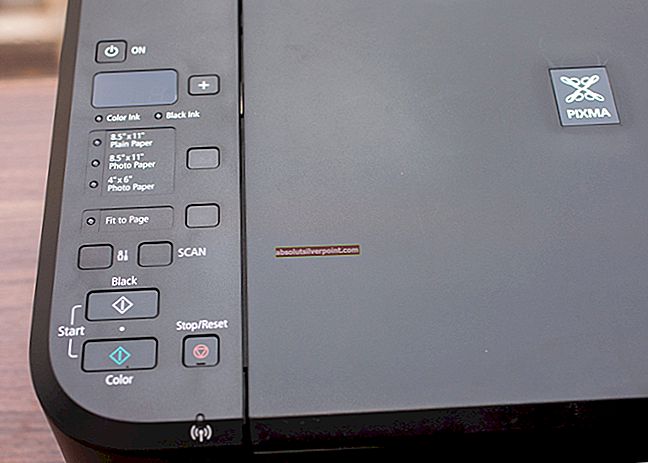 Sådan finder du WPS-knappen på dine Canon-printere