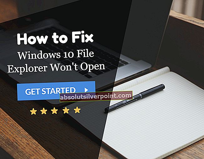 Korjaus: File Explorer ei avaudu Windows 10: ssä