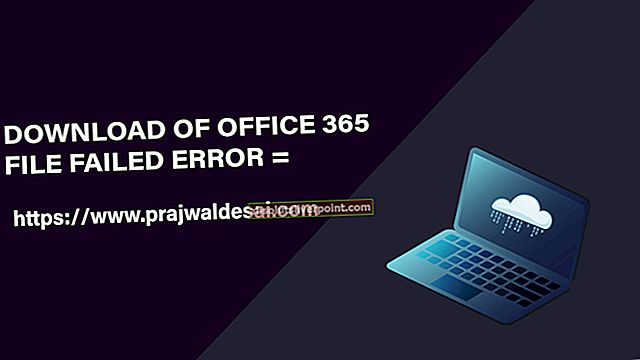 Fix: Microsoft Office Professional Plus 2016 oppdaget en feil under installasjonen